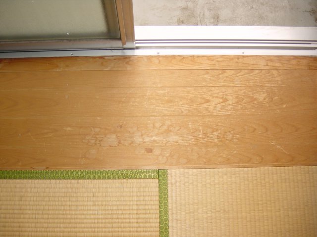 フロアーコーティング施工前2