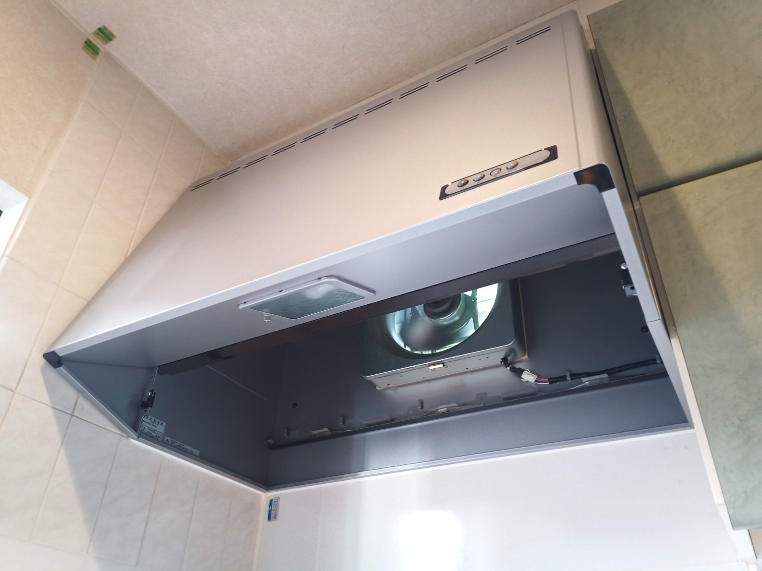 富士工業製 レンジフード FVA-756LBK - 3