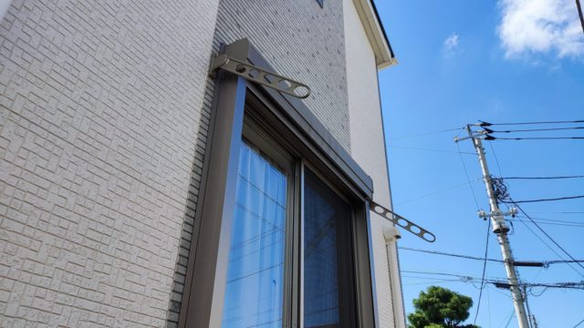 中央区淵野辺本町のお客さま宅でホスクリーン窓壁用 HK型を設置してきました